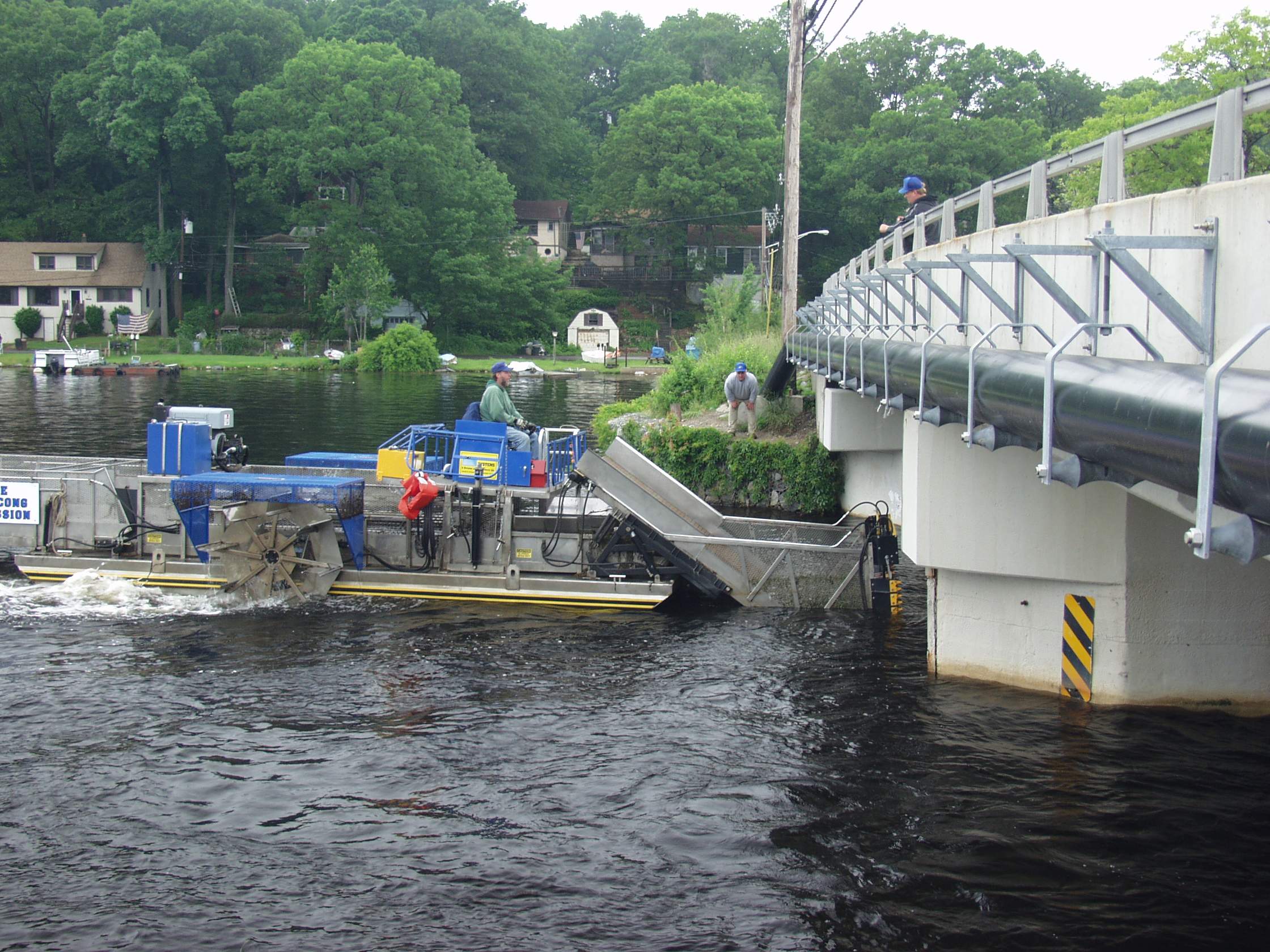 Lake Hopatcong Weed Harvest